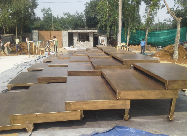 Retractable Seating - Extended Position